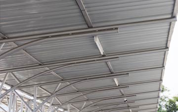 installing Church Preen metal roofing